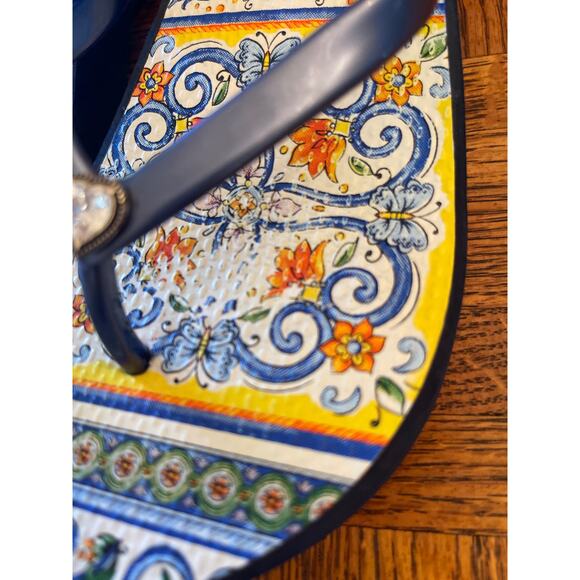 Brighton flip-flops size 9 - Picture 3 of 8